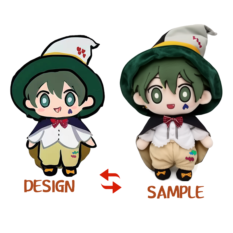 عروسک های مخمل خواب دار سفارشی