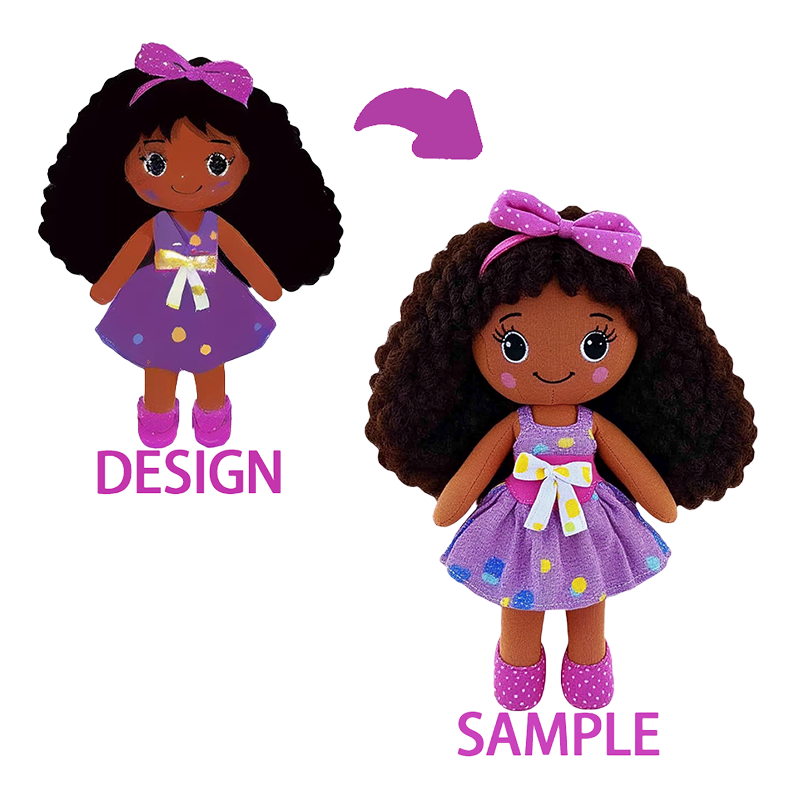 عروسک های مخمل خواب دار سفارشی